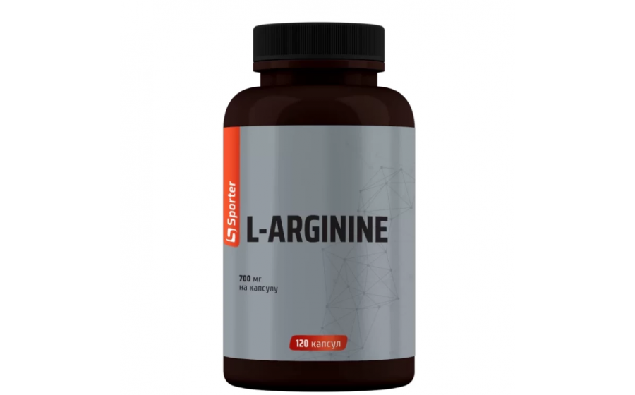 Sporter L-Aginine 700 мг (120 капс)