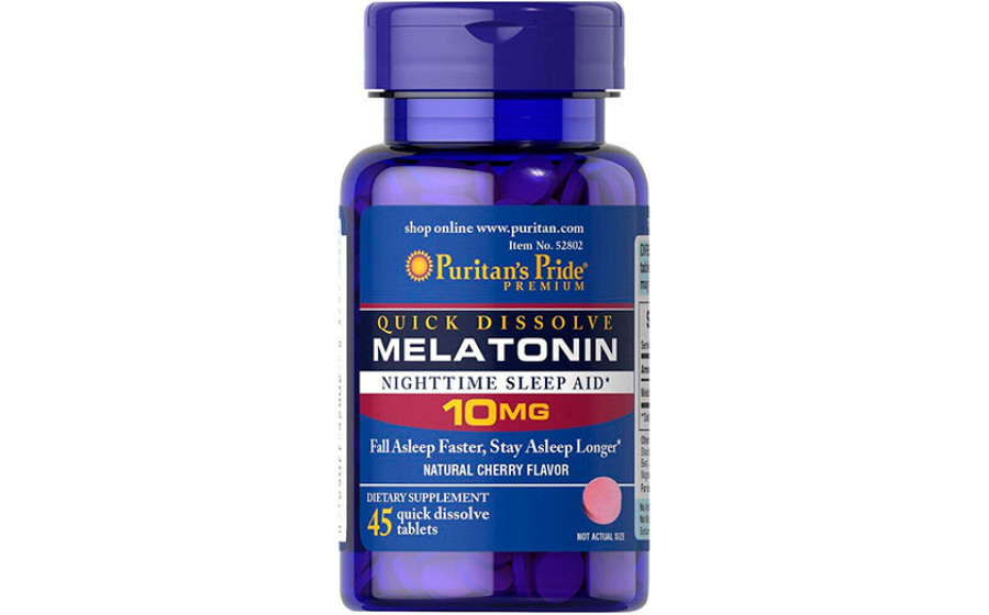 Puritan's Pride Melatonin 10 мг 45 таб