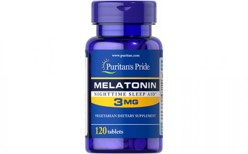Puritan's Pride Melatonin 3 мг 120 таб
