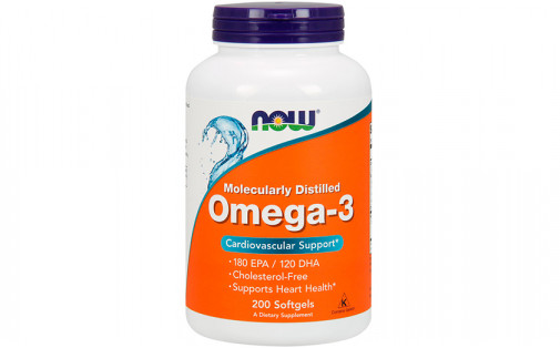 NOW Omega-3 300 mg 200 caps