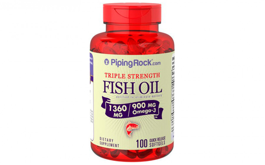 PipingRock Fish Oil 900 mg 100 caps