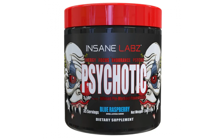 Insane Labz Psychotic 35 serv (Blue Raspberry) Insane Labz Psychotic 35 serv (Blue Raspberry)