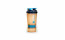 Шейкер 3-х камерный Spider Bottle fi-6389 (500+100мл), коричнево-голубой