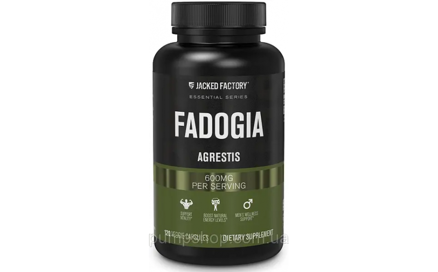 Jacked Factory Fadogia Agrestis 600 mg 120 caps