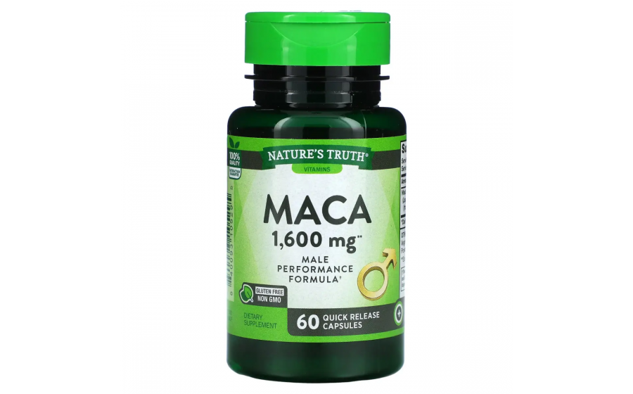 Nature's Truth Maca 1600 мг (60 caps)