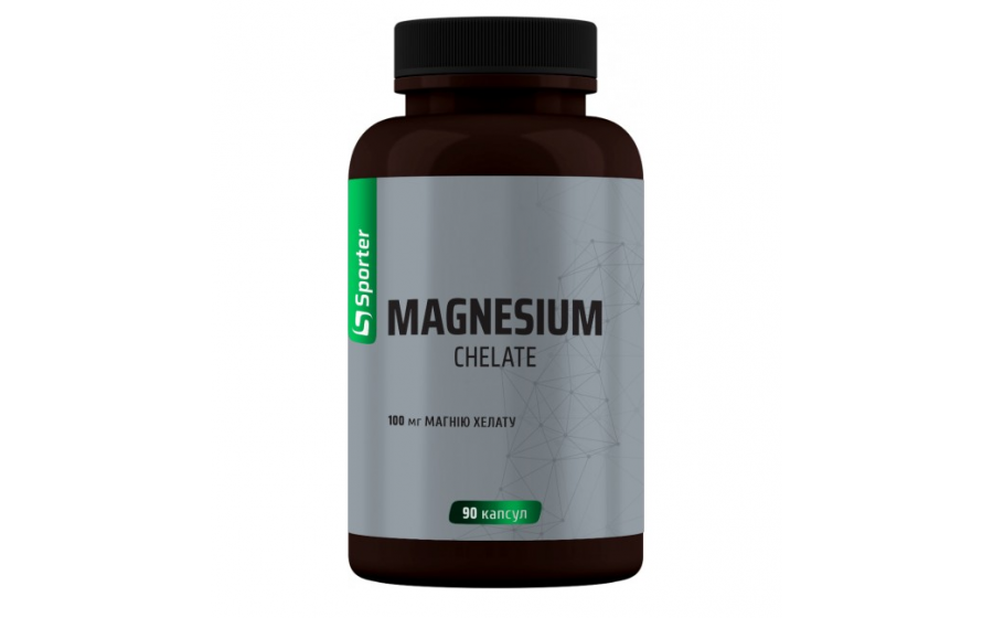 Sporter Magnesium chelate (90 caps) Sporter Magnesium chelate (90 caps)