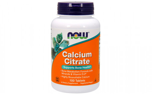 NOW Calcium Citrate 100 таб
