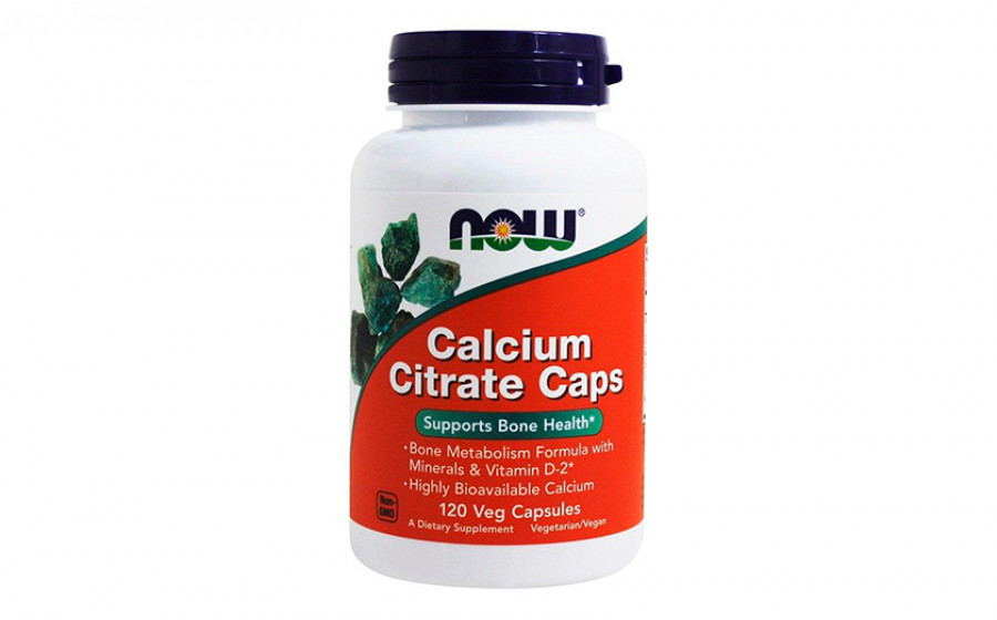 Now Calcium Citrate 120 капс
