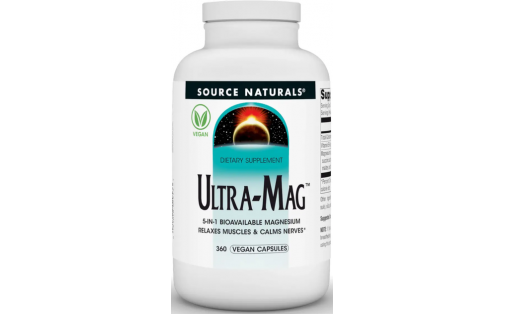 Source Naturals Ultra-Mag 360 vegan caps