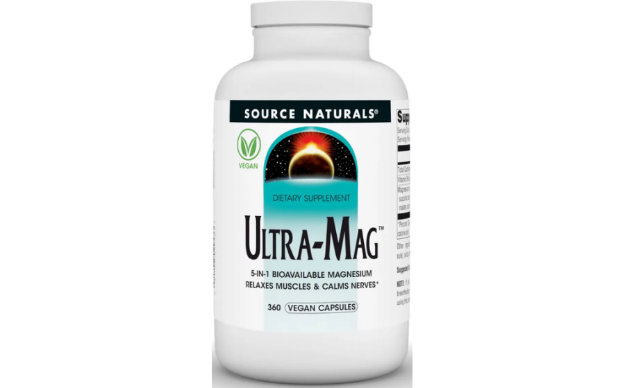 Source Naturals Ultra-Mag 360 vegan caps