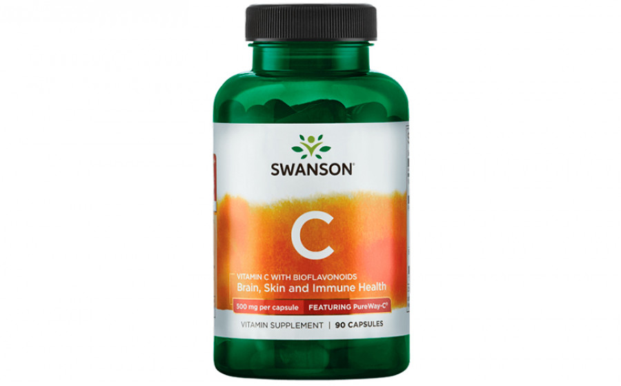Swanson Vitamin C 1000 мг 90 капс