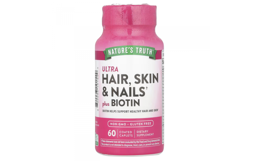 Nature's Truth Hair Skin & Nails with 5000 mcg Biotin 165 so