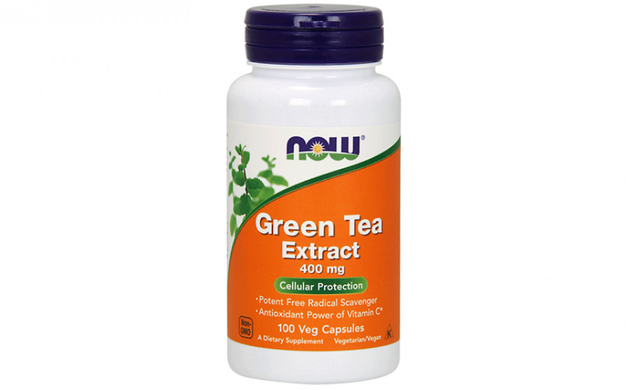 NOW Green Tea Extract 400 мг 100 капс