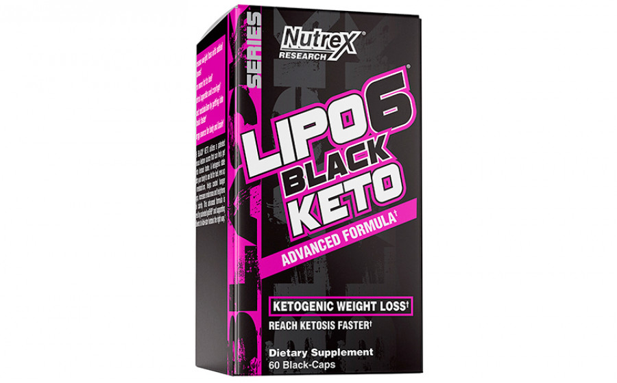 Nutrex Lipo-6 Black Keto 60 black caps