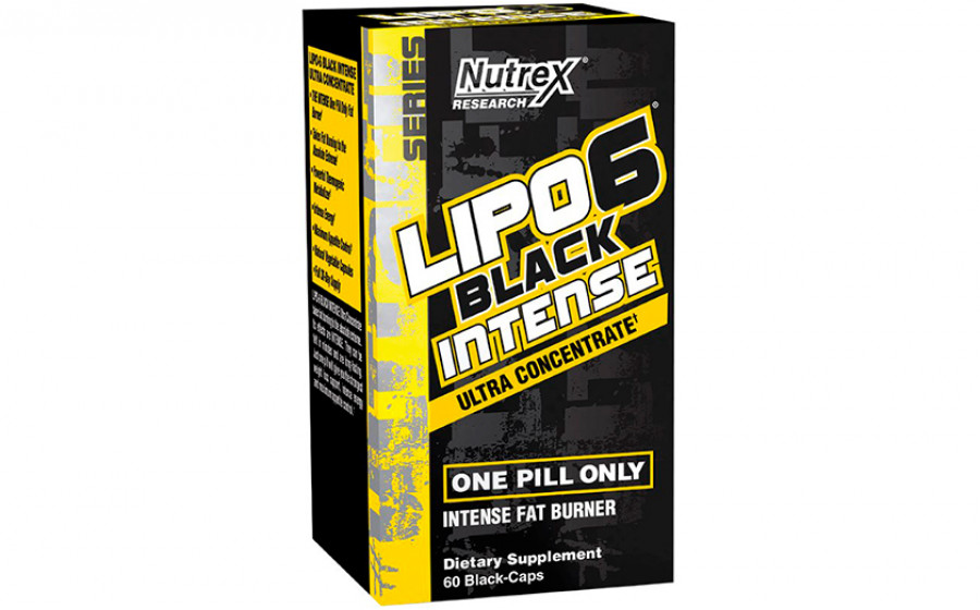 Nutrex Lipo-6 Black UC Intense 60 black caps