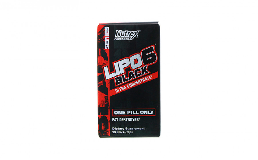 Nutrex Lipo-6 Black Ultra Concentrate 30 black caps