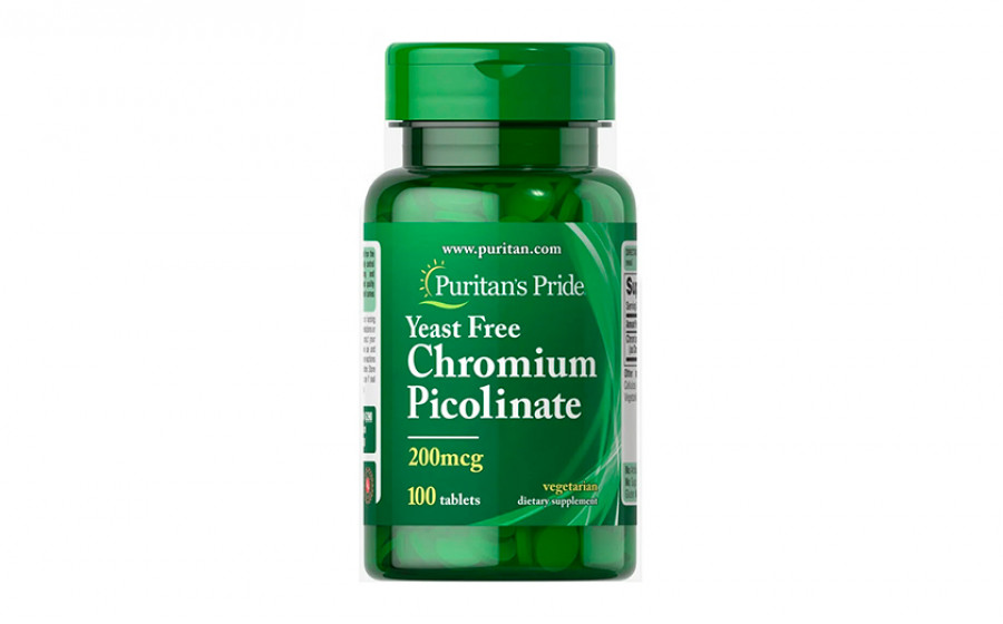 Puritan's Pride Chromium Picolinate 100 таб