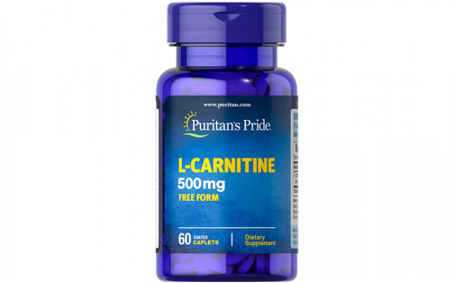 Puritan's Pride L-Carnitine 500 мг 60 капс